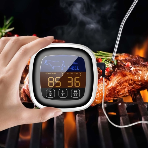 Nauwkeurige temperatuurmeting bij bakken en grillen