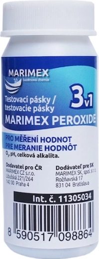 Marimex teststrips voor peroxide 3-in-1 (25 stuks)