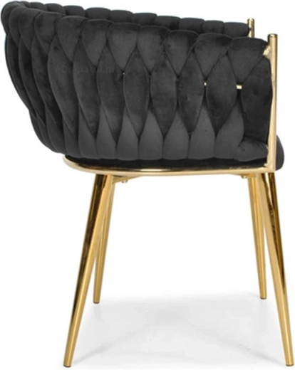 Gevlochten en comfortabele rugleuning