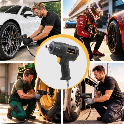 Quick Switch: snelle richtingswisseling en 3 vermogensstanden