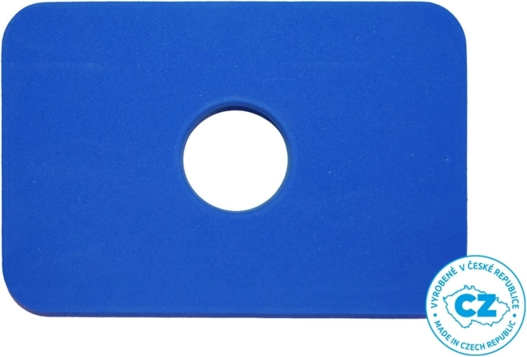 Zwemplank rechthoek blauw