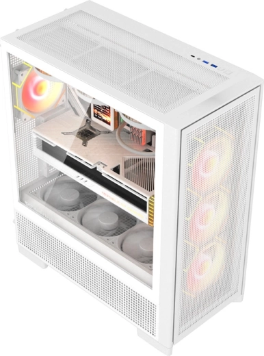 Maximale airflow en ondersteuning voor waterkoeling