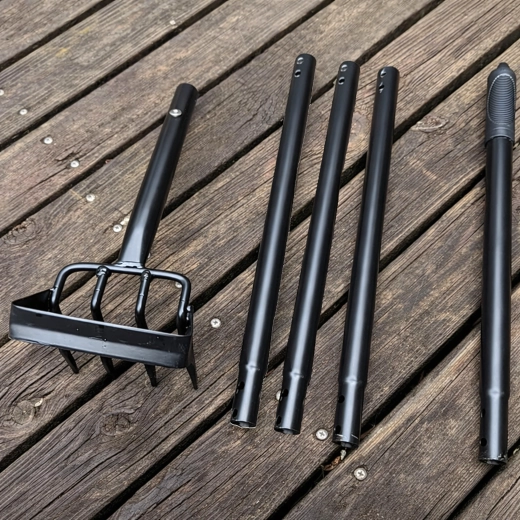 4-delige metalen steel voor eenvoudig opbergen