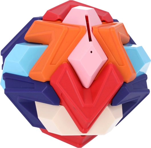 Kleurrijke 3D-breinbreker voor leuk puzzelen