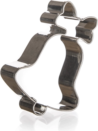 Culinaria koekjesuitsteker bel met strik 4,5 × 6 × 1,6 cm
