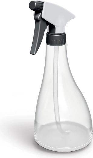 DROSTY handmatige verstuiver 0,7 l transparant/wit