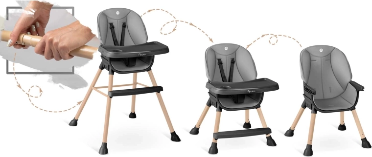 Veelzijdig 3-in-1: groeit met je kind mee