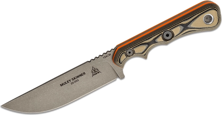 Duurzame materialen: 154CM, G10 en full-tang constructie
