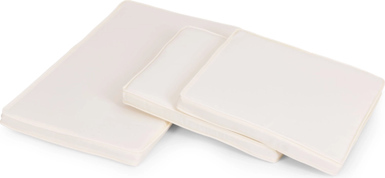 Comfort dankzij dikke zitkussens