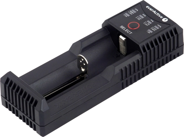 Universele lader EVERACTIVE UC-100C met powerbankfunctie voor Li-ion en Ni-MH