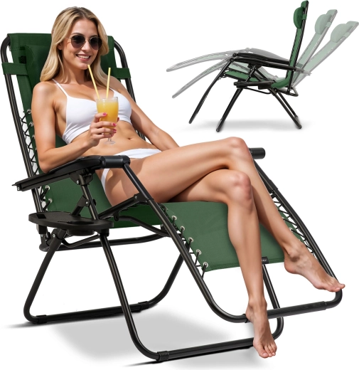 Zero‑gravity stand voor maximale ontspanning