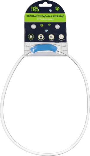 Lichtgevende LED-halsband voor honden en katten met USB-opladen