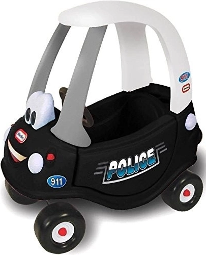 Little Tikes politie patrouille loopauto Cozy – zwart