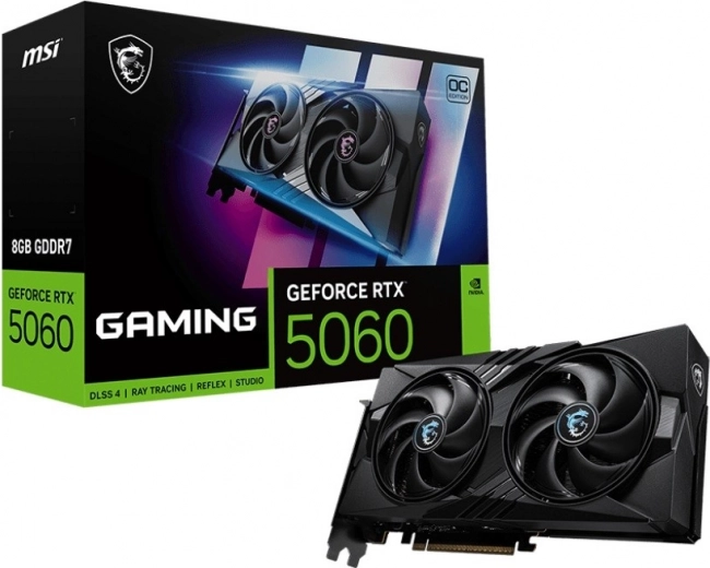 MSI GeForce RTX 5060 8G Gaming OC grafische kaart