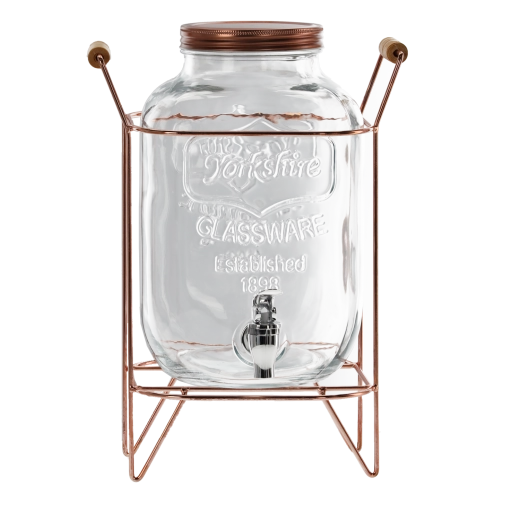 Transparant glas met elegant reliëf