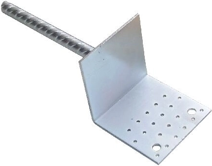 Grondanker 120 × 120 mm verzinkt