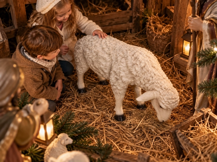 Ideale aanvulling op de kerststal