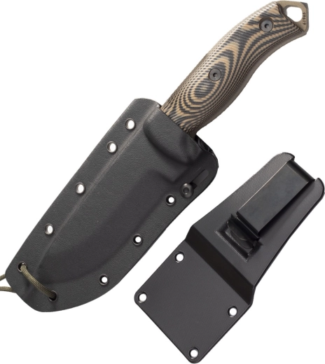 Kydex schede met meerdere draagopties