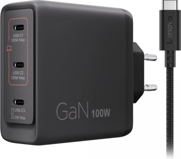 Ideale reisoplader met vermogen tot 100 W