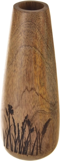 Vaas Louka van mangohout 25 cm