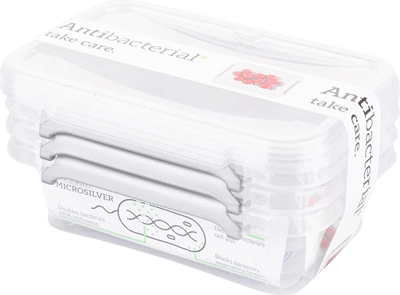 Antibacteriële uitvoering voor hygiënische opslag