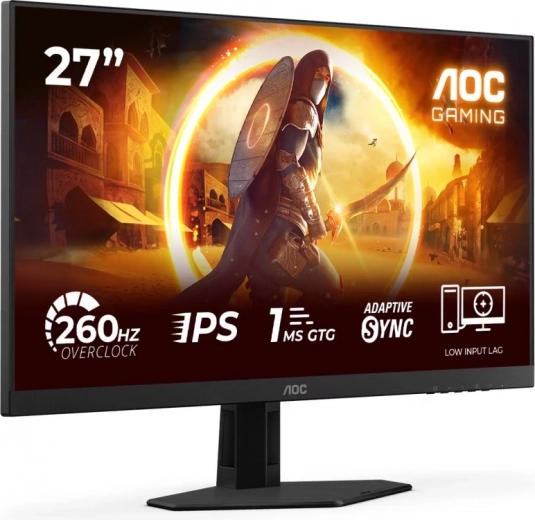 Fast IPS-paneel en 1 ms GtG voor snelle reacties