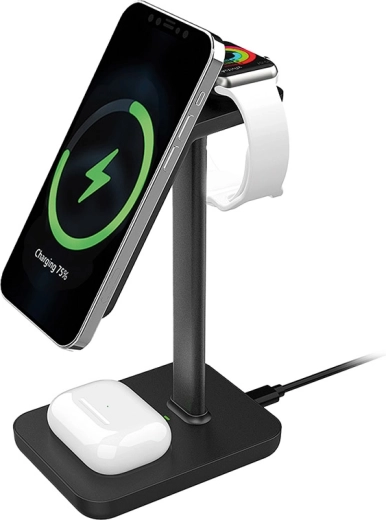 Qi2- en MagSafe-compatibiliteit voor snelle en nauwkeurige bevestiging
