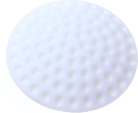 Witte rubberen deurstopper