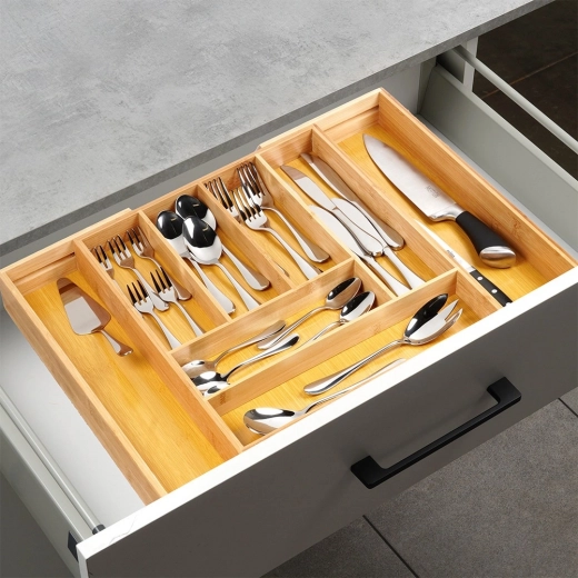 Doordachte indeling met tot 7 vakken