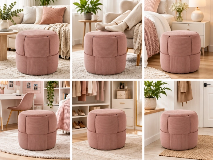 Decoratief roze accent