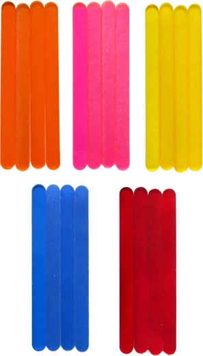 Plastic stokjes voor zelfgemaakt ijs Toro 20 stuks