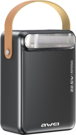 Awei P102K powerbank 80000 mAh met snelladen 22,5 W