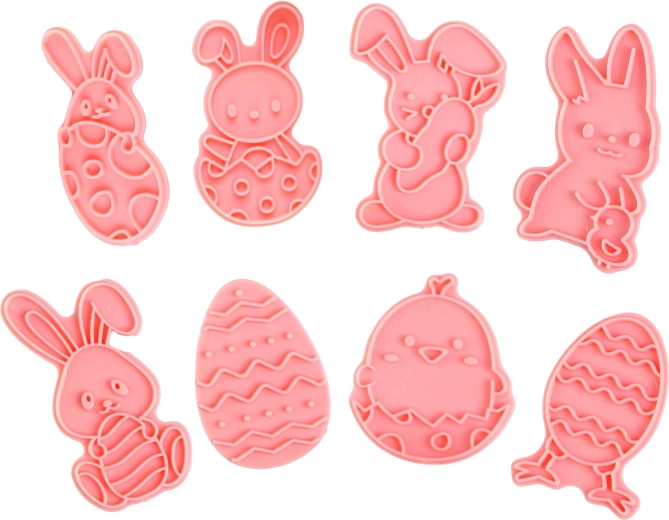 Toro plastic paas-uitstekers met stempel (8 stuks)