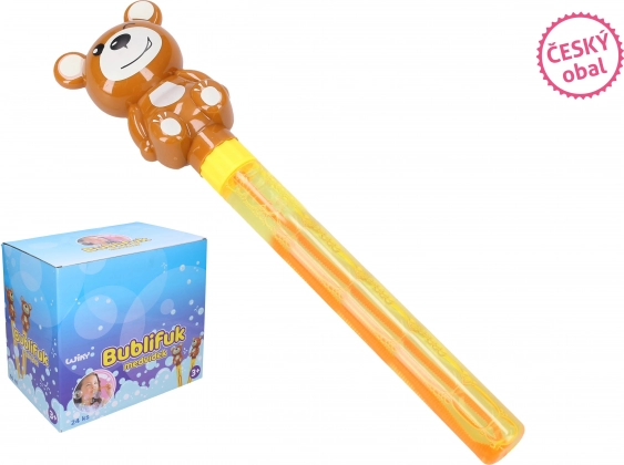 Bellenblaas met beertje 60 ml, 28 cm