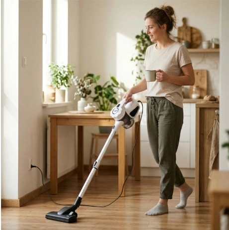 Comfortabel bereik tijdens het schoonmaken