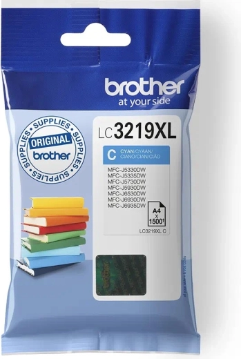 Brother LC-3219XLC inktcartridge cyaan hoog rendement