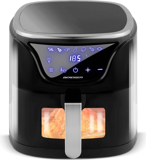 Touch LED‑paneel en kijkvenster voor eenvoudige controle