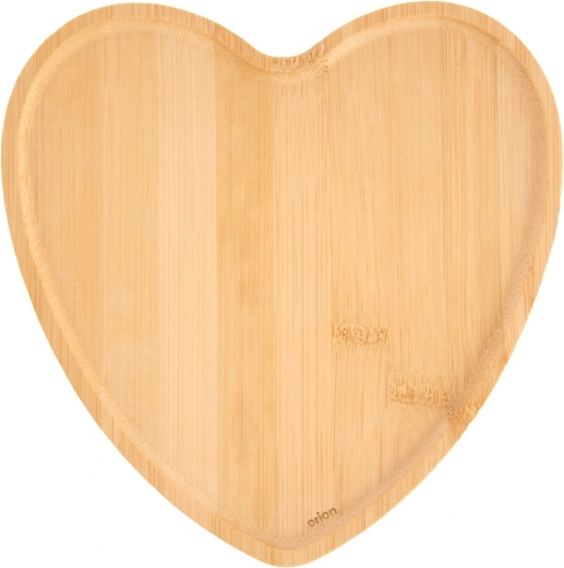 Natuurlijk bamboe met opstaande rand