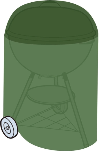 Afdekhoes voor ronde barbecue 71 × 76 cm
