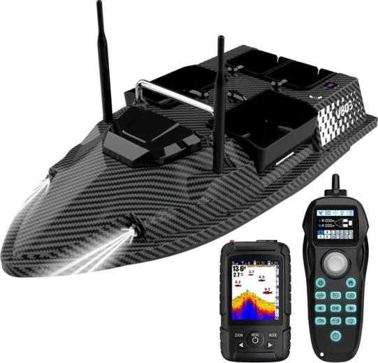 Flytec V803 Pro voerboot met GPS en sonar 5200 mAh