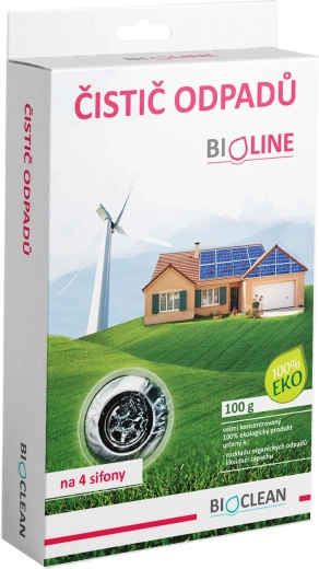 Bioline biologische afvoer- en sifonreiniger 100 g