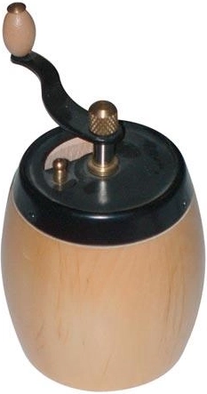 Houten kruidenmolen Soudek 9 cm