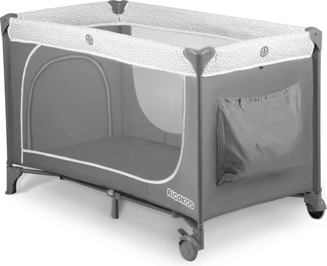 Zij-ingang met rits en ademend gaas