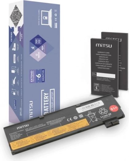 Batterij voor Lenovo ThinkPad T570 4400 mAh (47 Wh) 10,8 - 11,1 V