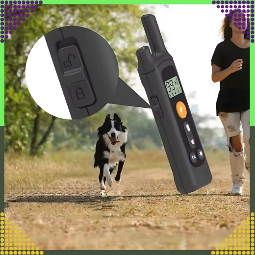 Overzichtelijke afstandsbediening met licht en vergrendeling