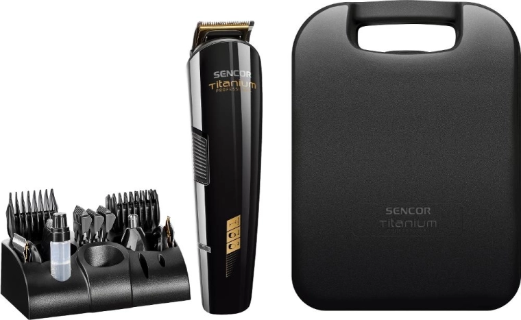 Sencor Titanium professionele haar- en baardtrimmerset