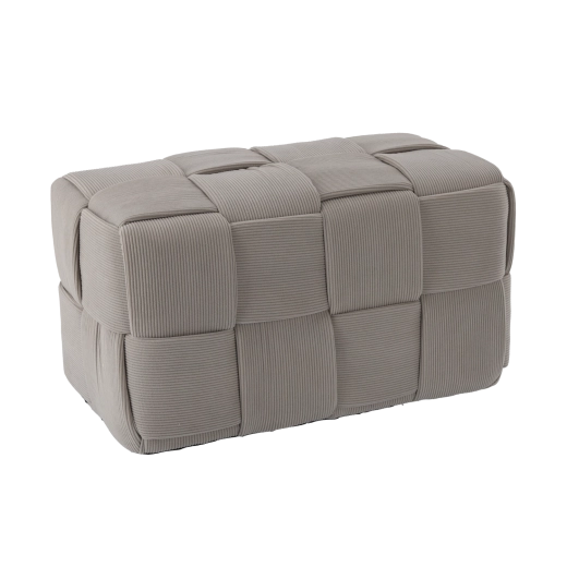 Decoratieve gebreide uitstraling