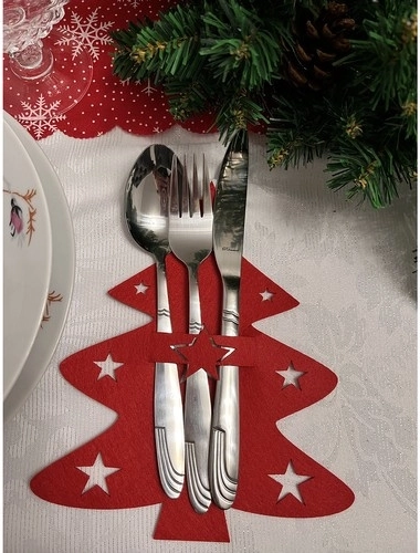 Feestelijke uitstraling voor de kersttafel