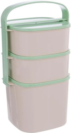 Duurzaam materiaal in lichtgroen