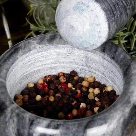 Ongepolijste binnenkant voor beter malen